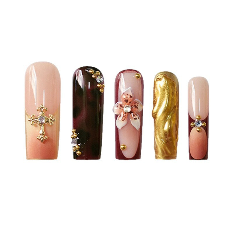 Ornate Press-On Nail Art Set Kalsten