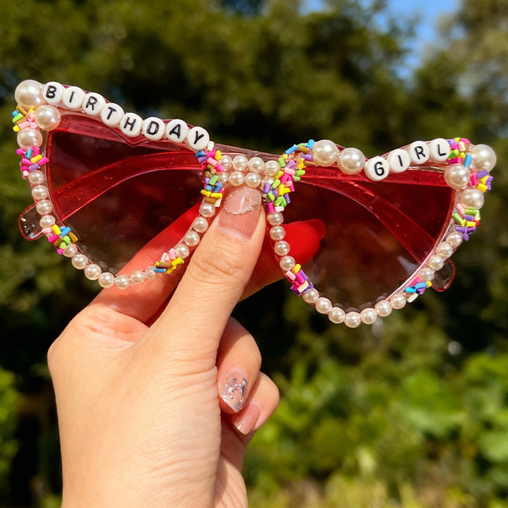 Playful Themed Cat-Eye Sunglasses Kalsten