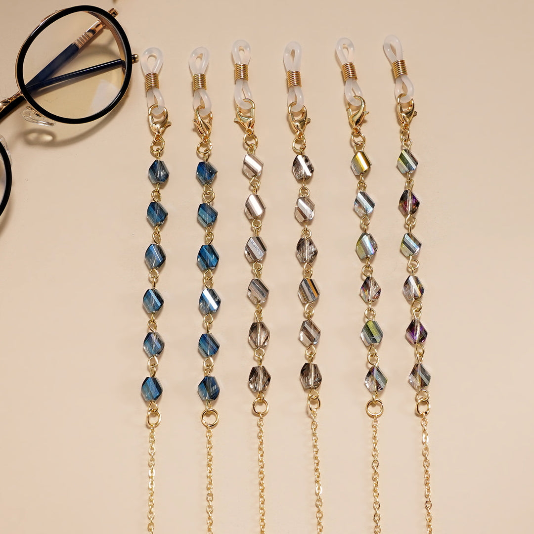 Elegant Beaded Eyewear Chain Kalsten