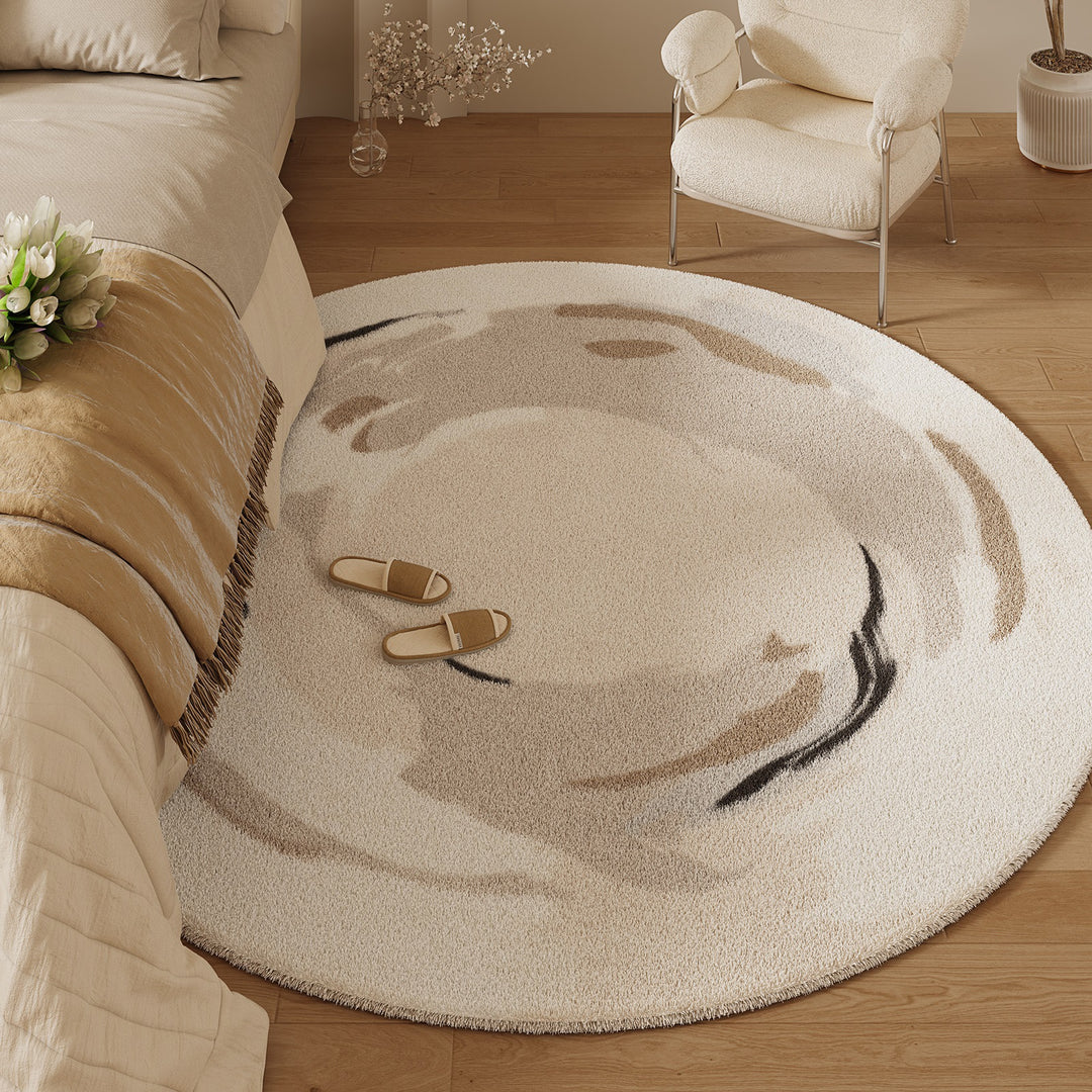Soft Circular Area Rug