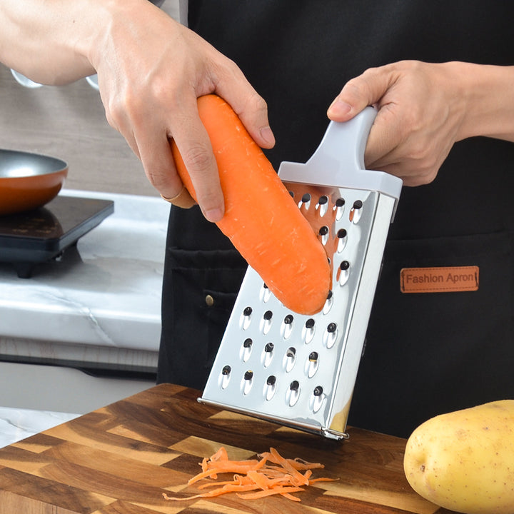 Versatile stainless steel grater with ergonomic handle Kalsten