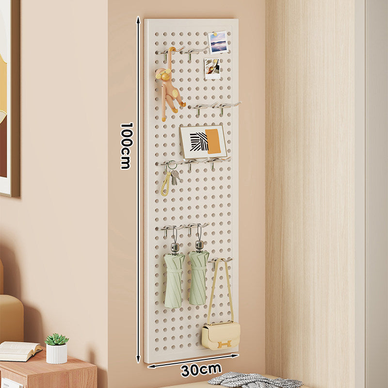 S-Shaped Offset Pegboard Utility Hooks with Support Post