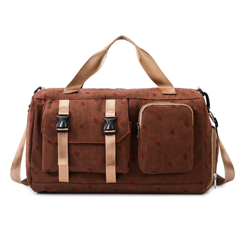 Stylish Multi-Pocket Travel Duffel