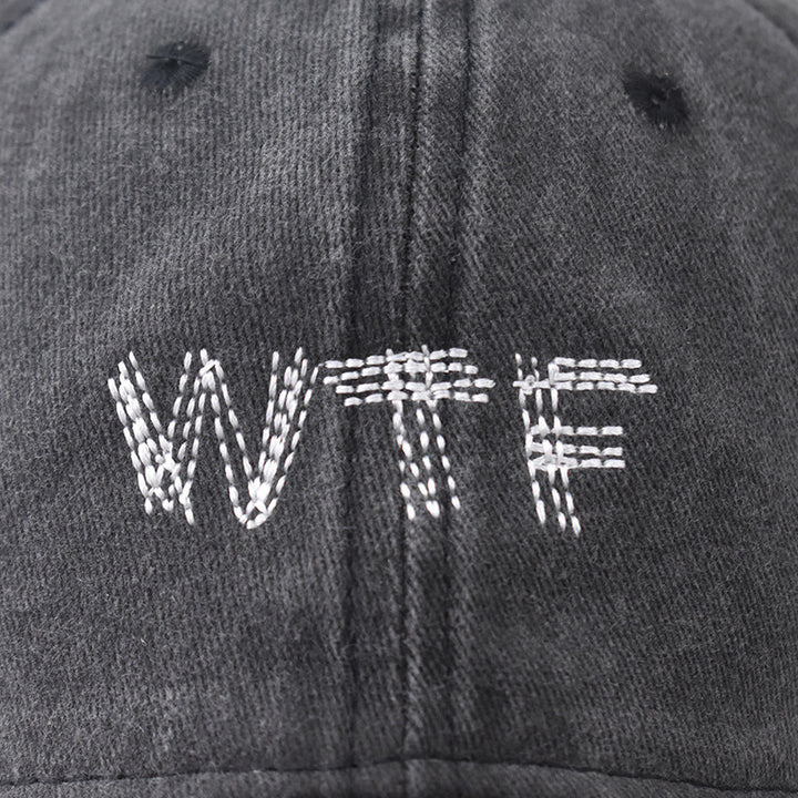 Women's Casual Distressed Denim Baseball Cap Kalsten