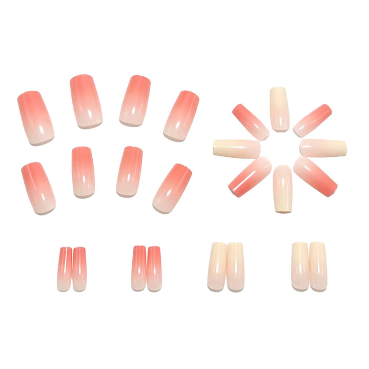 Luxurious artificial nails with elegant ombre effect Kalsten
