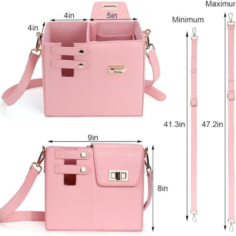 Insulated Beverage Holder Satchel
