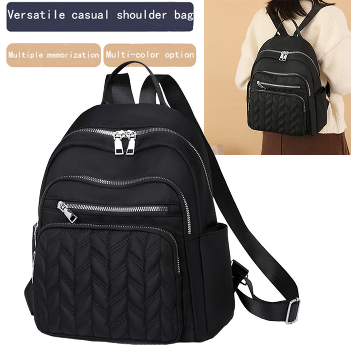 Compact Textured Backpack Kalsten