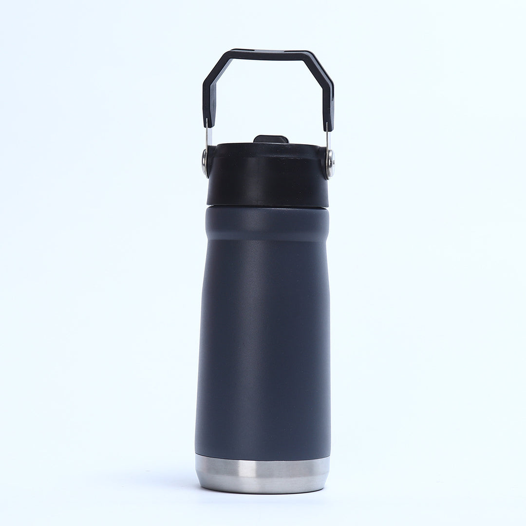 Women's Practical Insulated Drinking Bottle with Foldable Carry Handle Kalsten