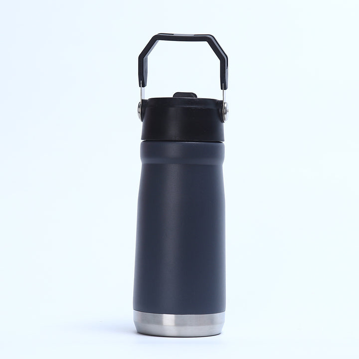 Women's Practical Insulated Drinking Bottle with Foldable Carry Handle Kalsten