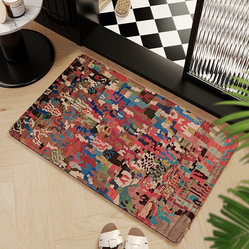 Mosaic Pattern Bath Mat Kalsten