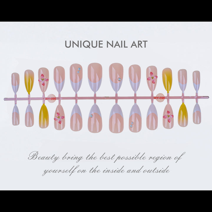 Elegant Press-On Nail Art Set Kalsten