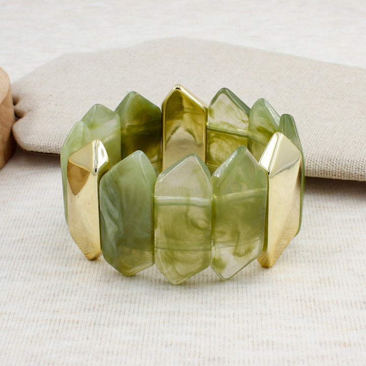 Geometric Resin Bracelet Kalsten