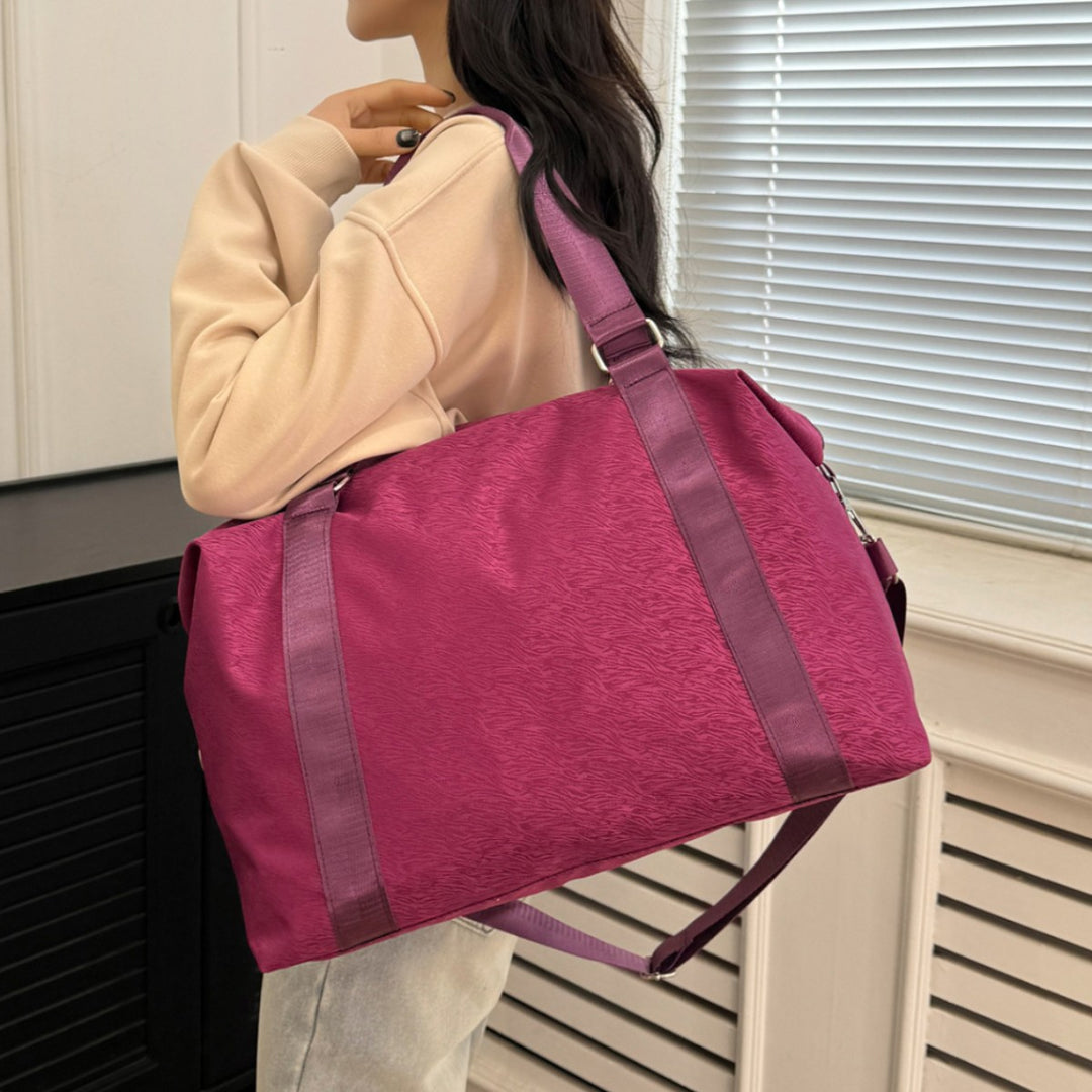 Durable Textured Travel Duffle Bag Kalsten