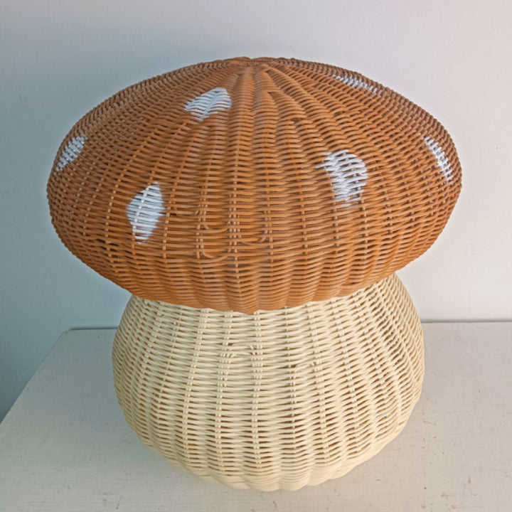 Decorative Mushroom-Shaped Storage Basket Kalsten