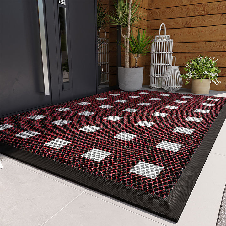 Decorative Mesh Welcome Mat Kalsten