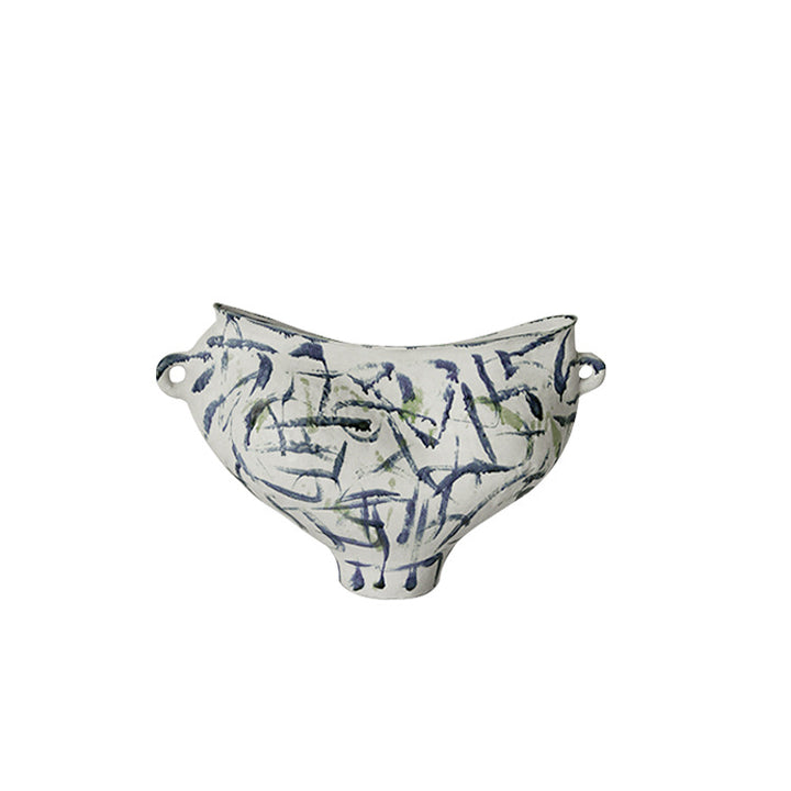 Artistic Floral-Inspired Decorative Vase