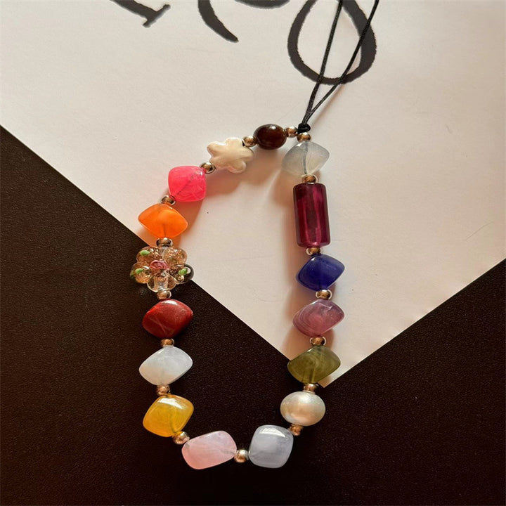 Handcrafted Beaded Phone Lanyard Kalsten