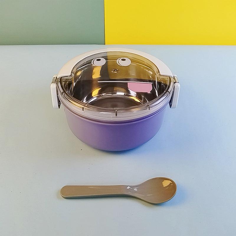 Playful Face Design Food Storage