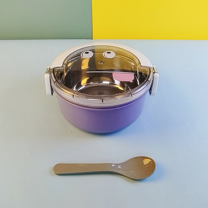 Playful Face Design Food Storage