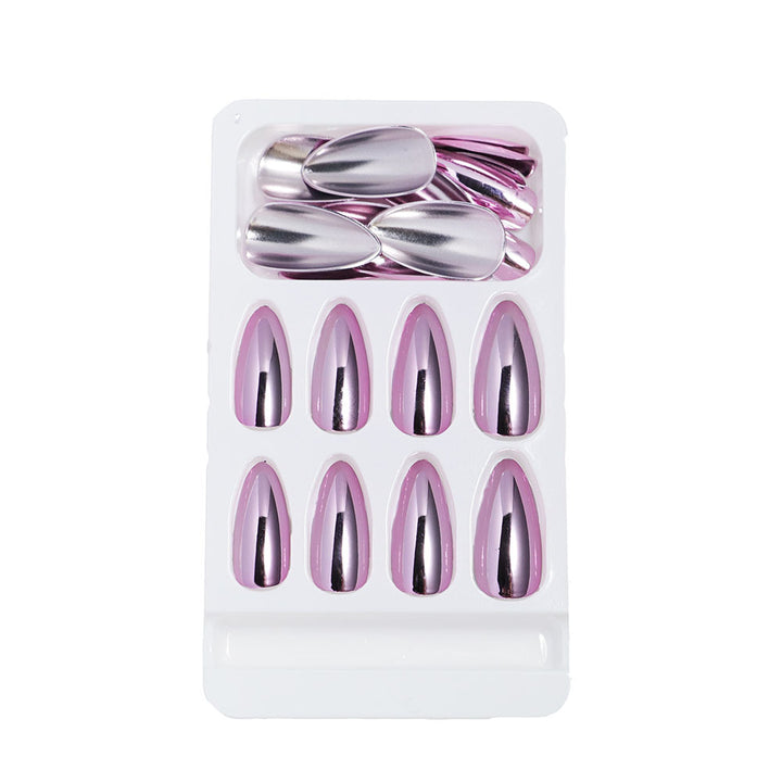 Elegant Mirror Finish Press-On Nails Kalsten