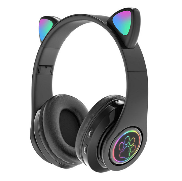 Wireless Over-Ear Headphones with Rgb Light Effects Kalsten