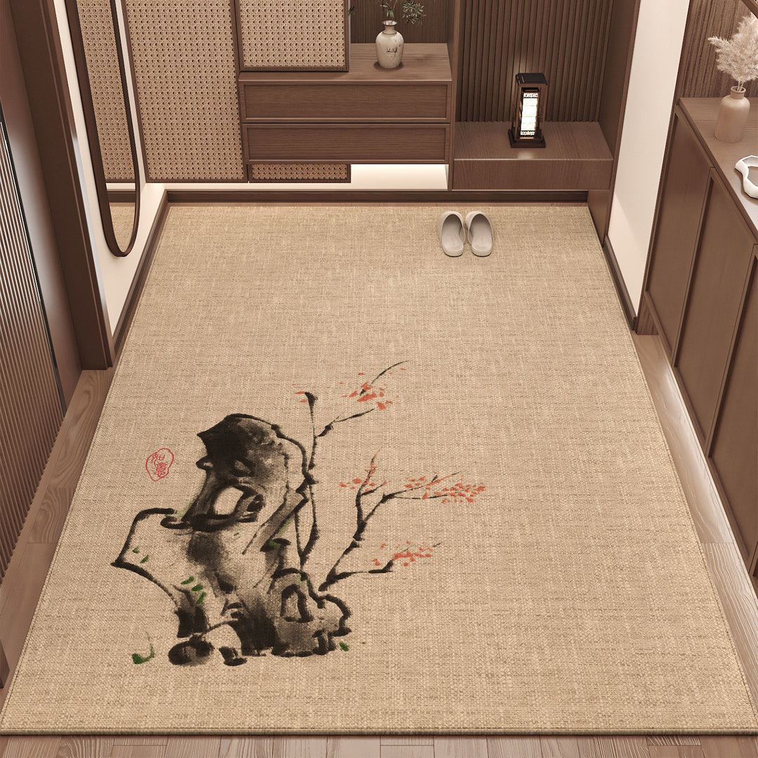 Floral Patterned Area Rug