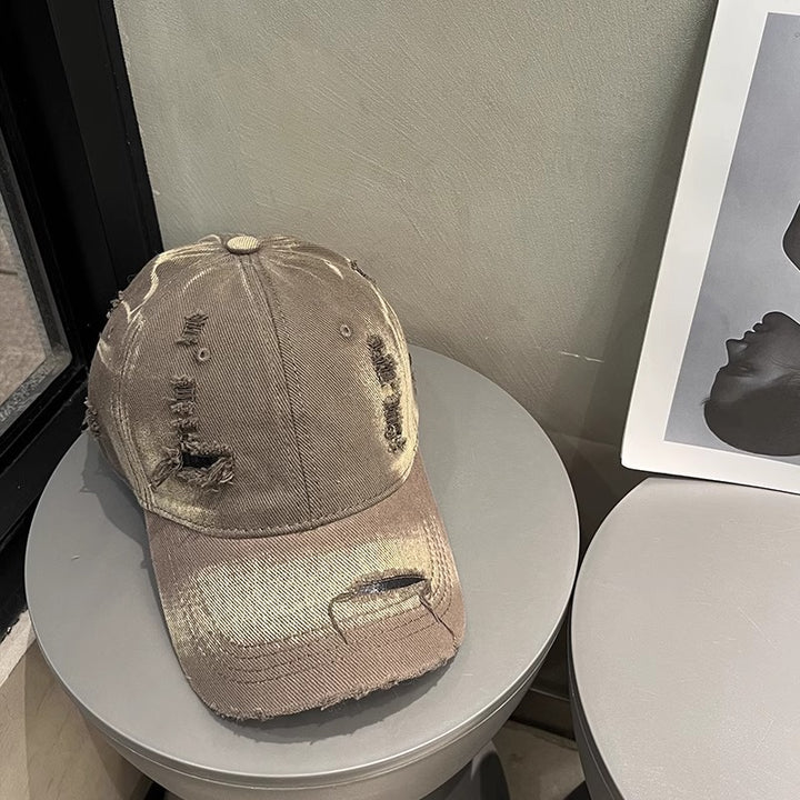Men's Distressed Denim Cap Kalsten 1784188541