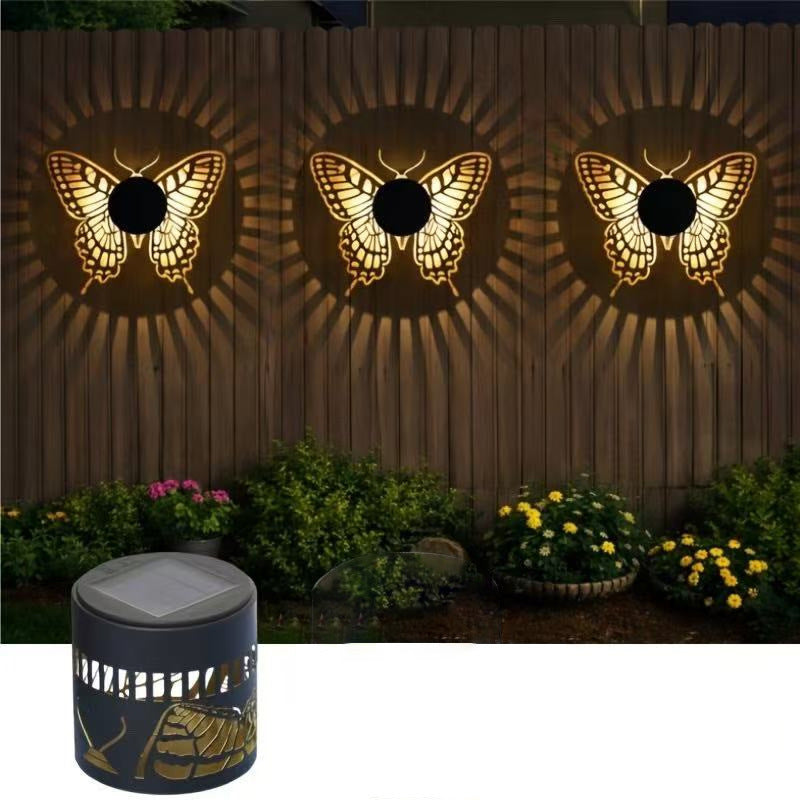 Decorative Solar RGB Mandala Projection Wall And Stake Garden Light Kalsten