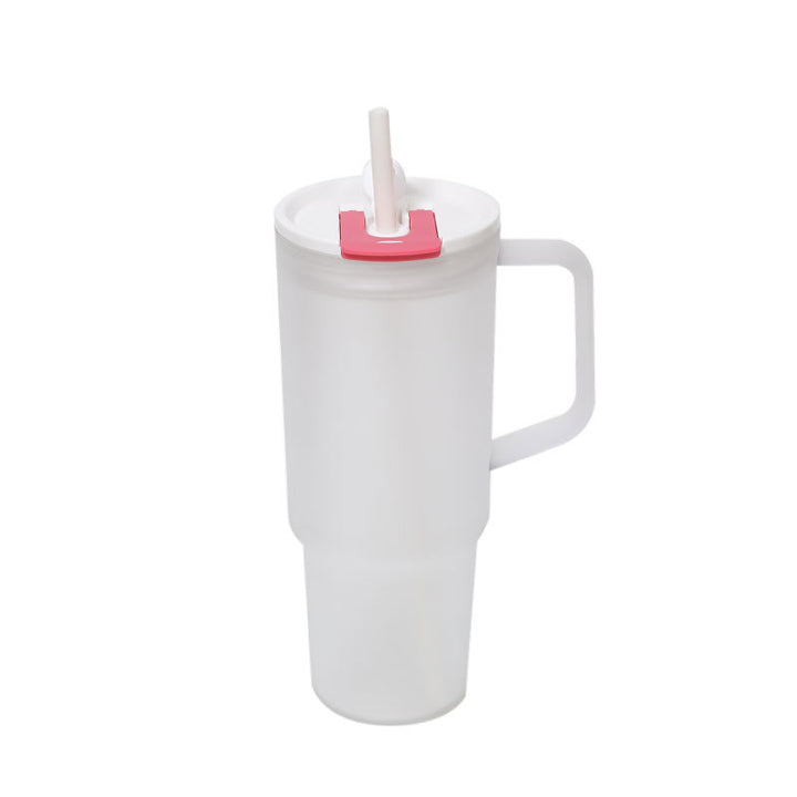 Unisex High-Quality Insulated Mug with Handle and Straw Kalsten