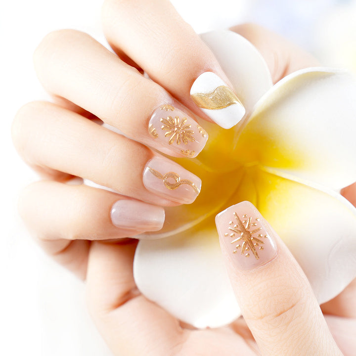 Artistic Metallic Nail Set Kalsten