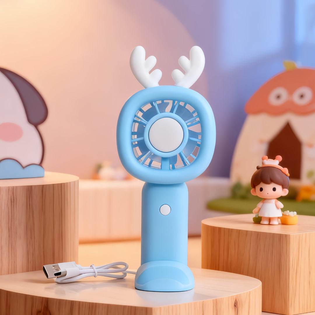 Women's portable creative fan with USB connection Kalsten