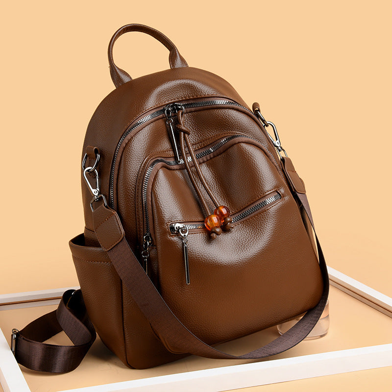 Premium Leather Travel Backpack Kalsten