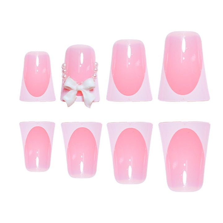 Designer Bow-Embellished Nail Art Extensions Kalsten
