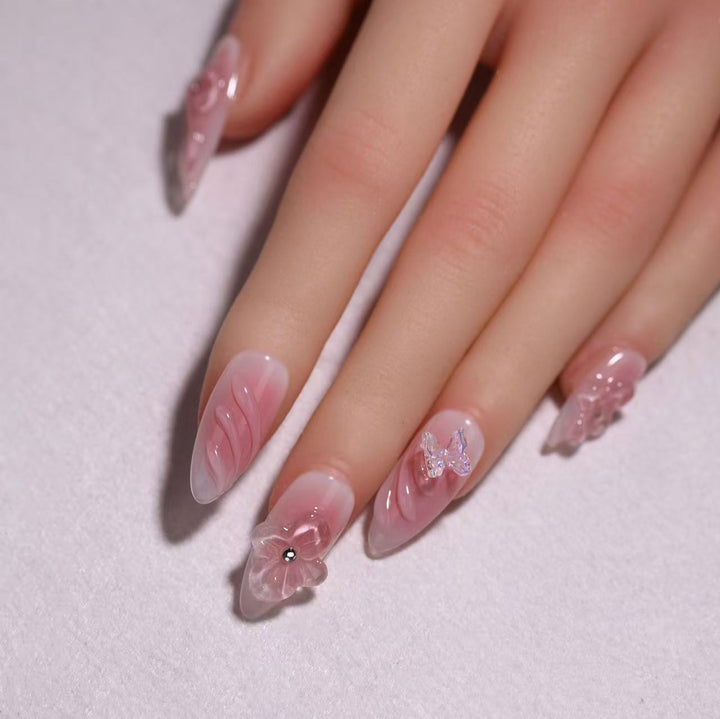 Elegant Press-On Nail Set Kalsten