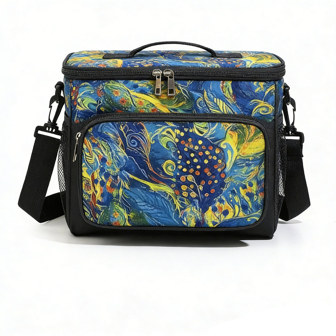 Insulated Floral Lunch Carrier