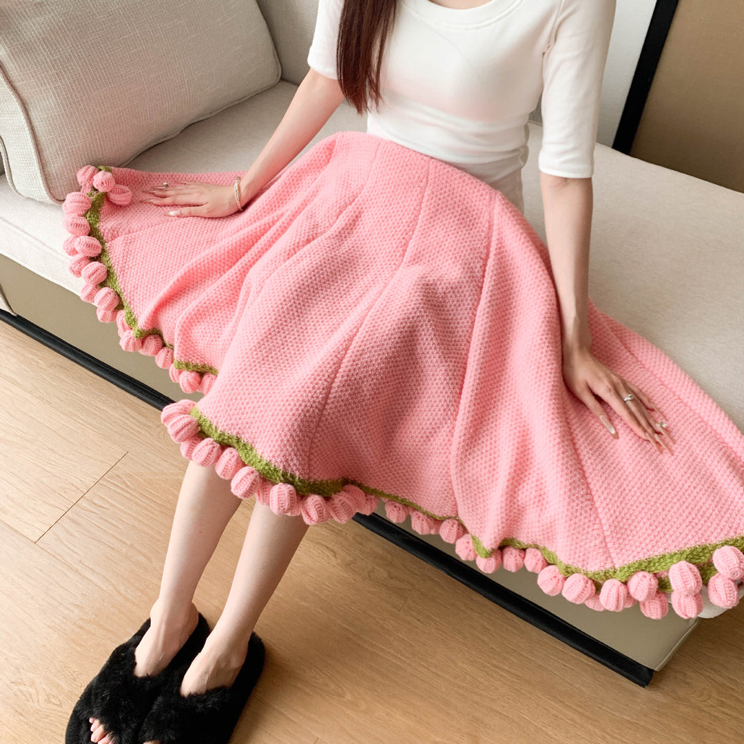 Cozy Blanket Skirt Kalsten