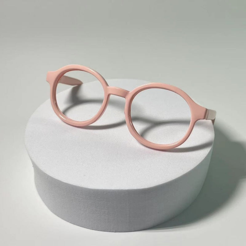 Vintage-Inspired Oval Frame Glasses Kalsten