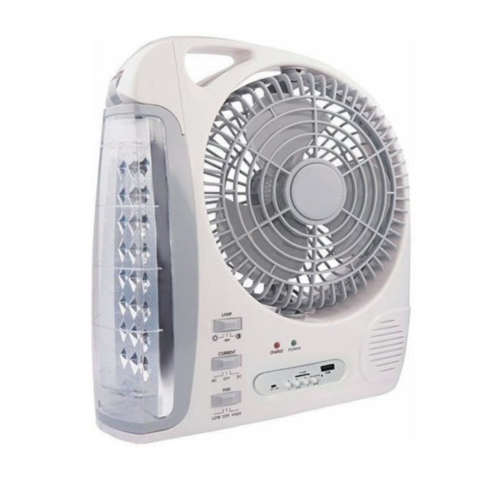 Women's Portable Fan with LED Lamp and USB Connection Kalsten