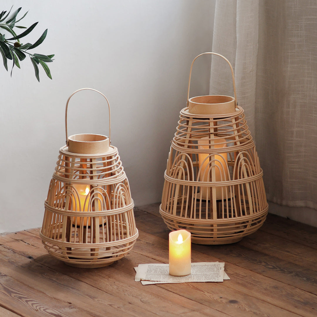 Handcrafted Rattan Lantern Kalsten