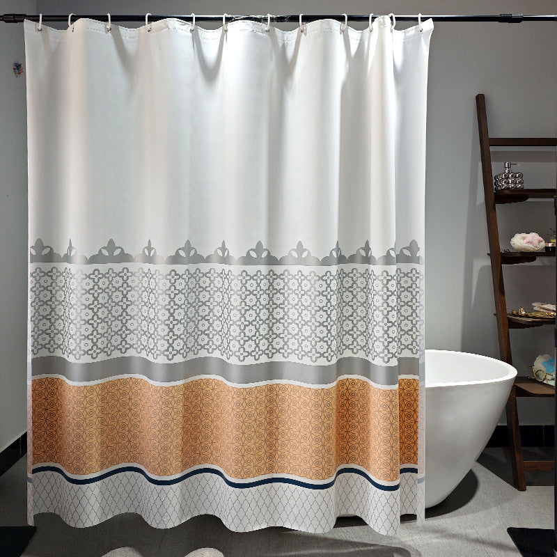 Stylish Geometric Shower Curtain Kalsten