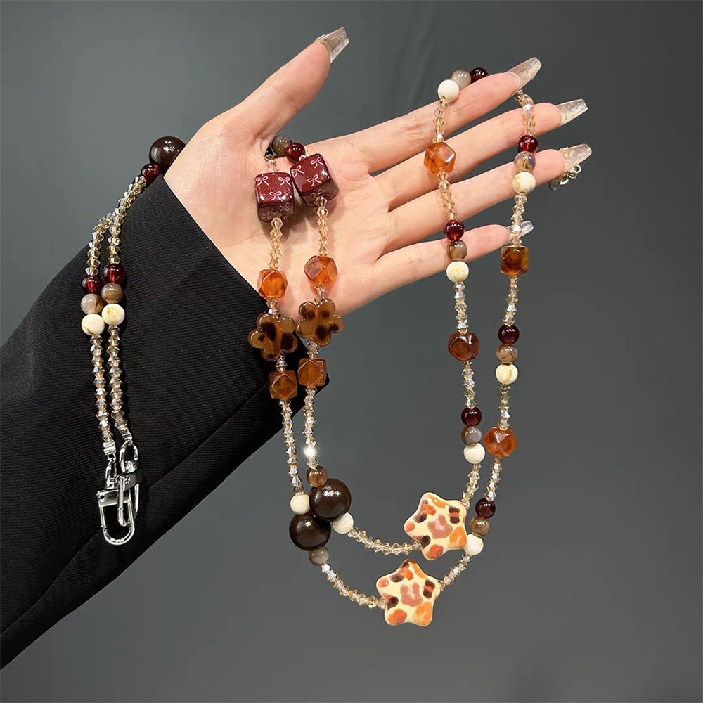 Artistic Beaded Charm Necklace Kalsten 1790134835
