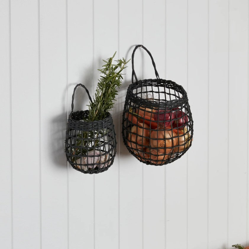 Handwoven Natural Storage Baskets with Handles Kalsten