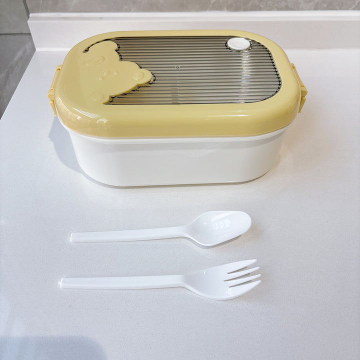 Cute Bear-Themed Food Storage Container