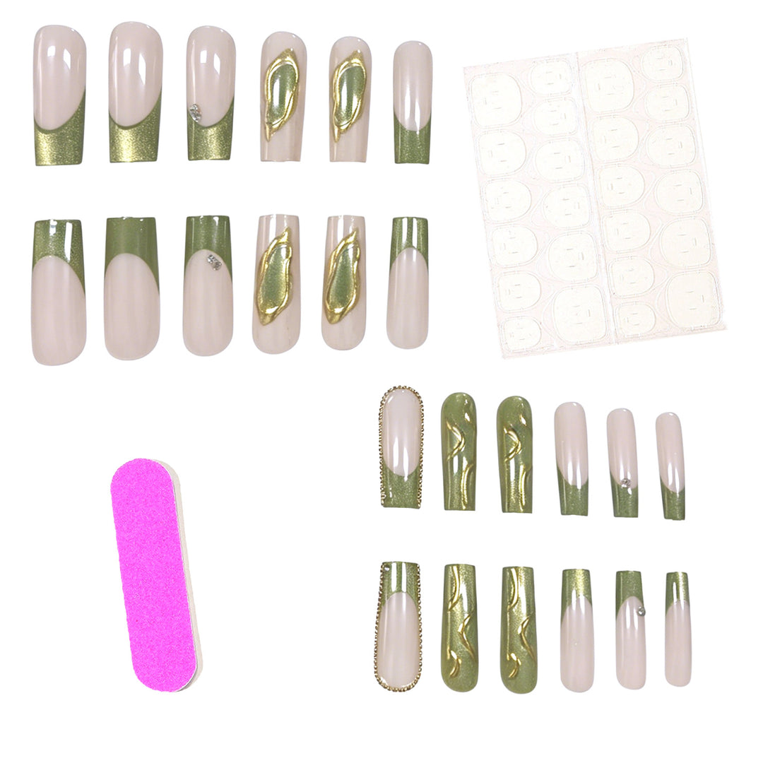 Artistic Acrylic Nail Design Kalsten
