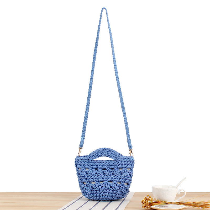 Hand-knotted shoulder bag Kalsten