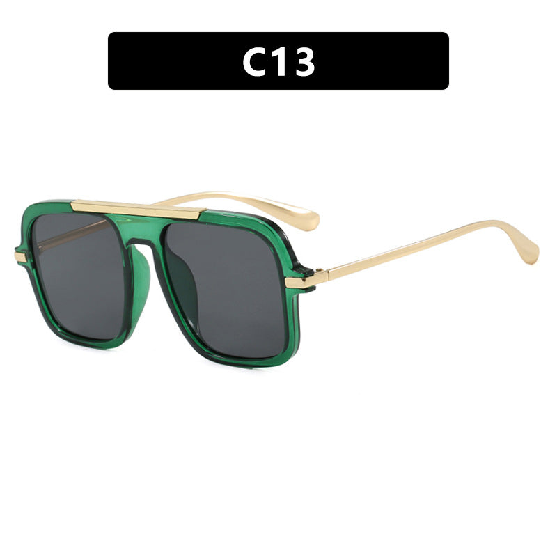 Women's square sunglasses with luxurious metal frame and sturdy lenses Kalsten