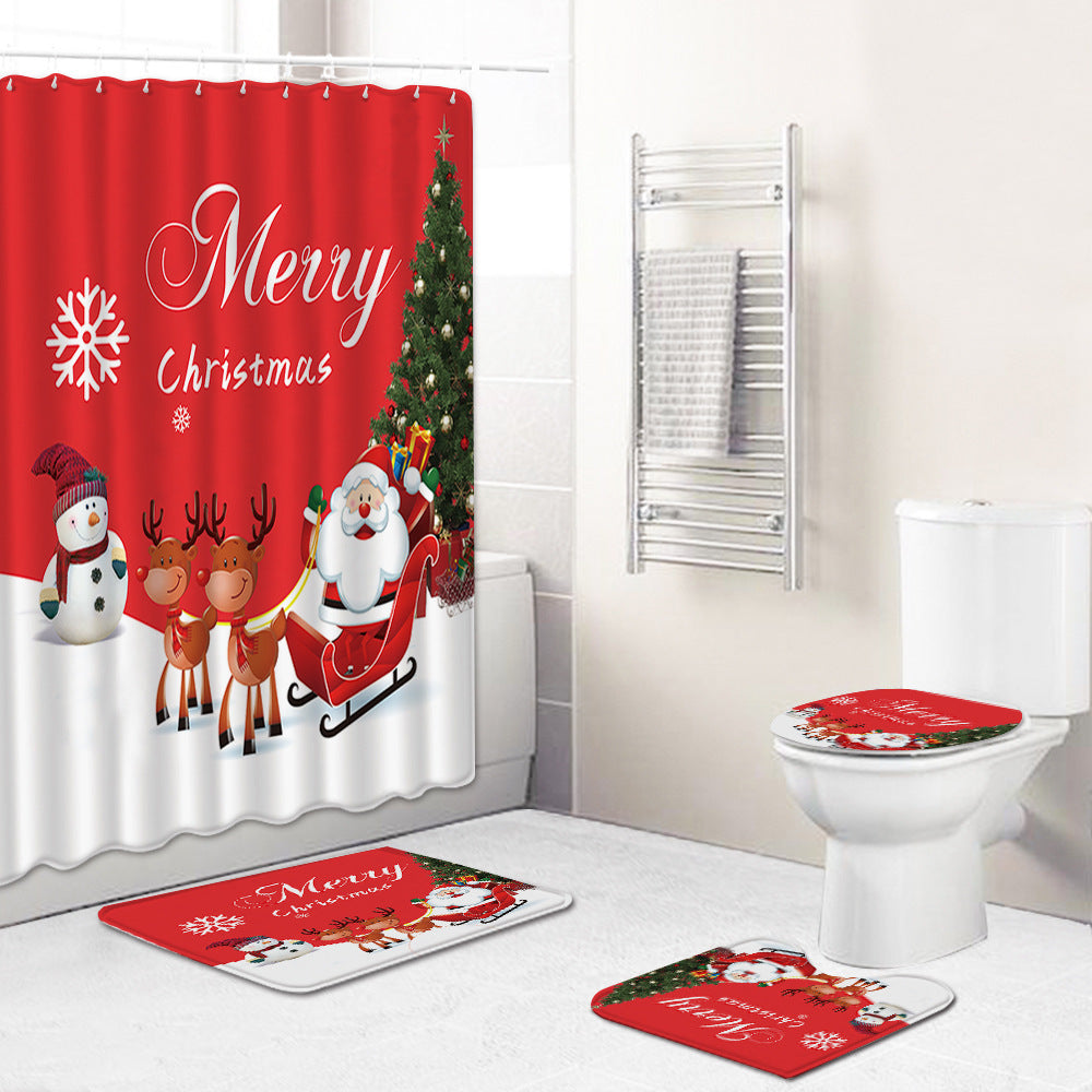 Festive Christmas Bathroom Set Kalsten