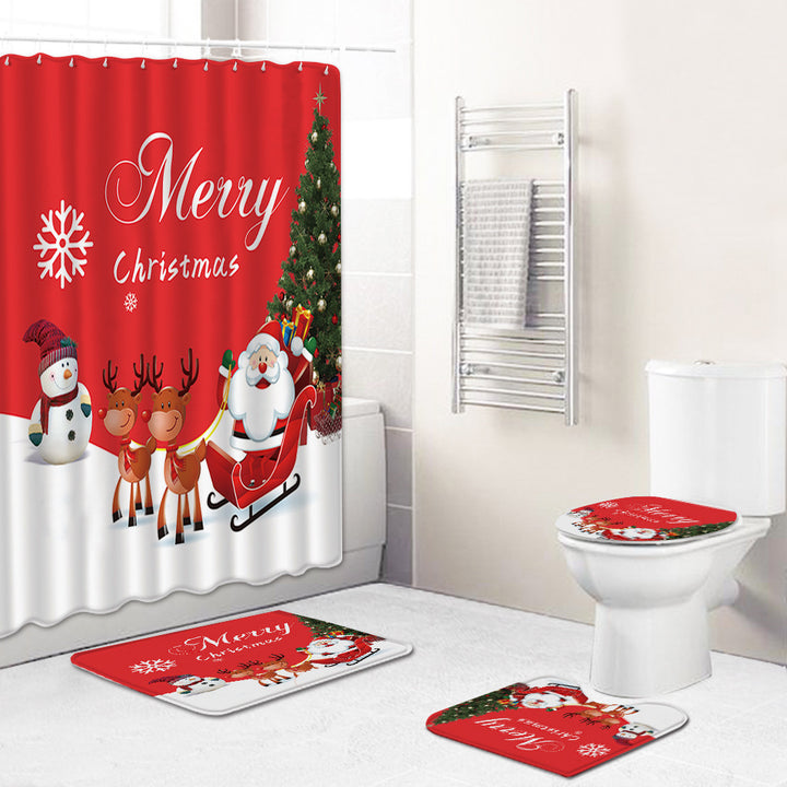 Festive Christmas Bathroom Set Kalsten