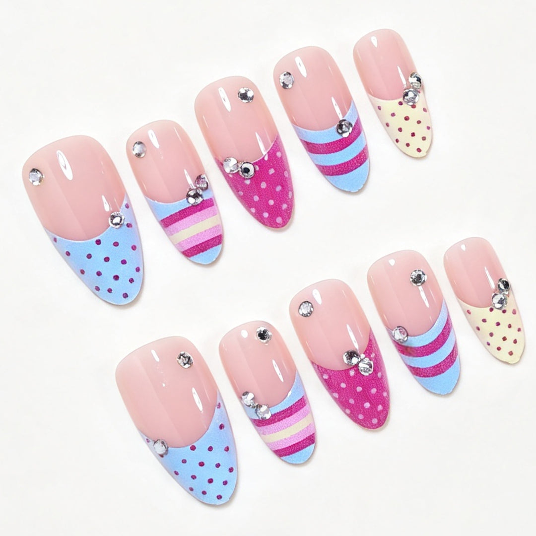 Decorative Stiletto Nail Art Tips Kalsten
