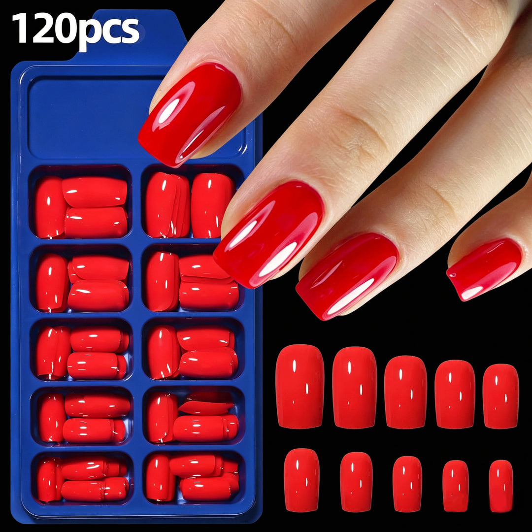 Premium Glossy Press-On Nail Tips Kalsten